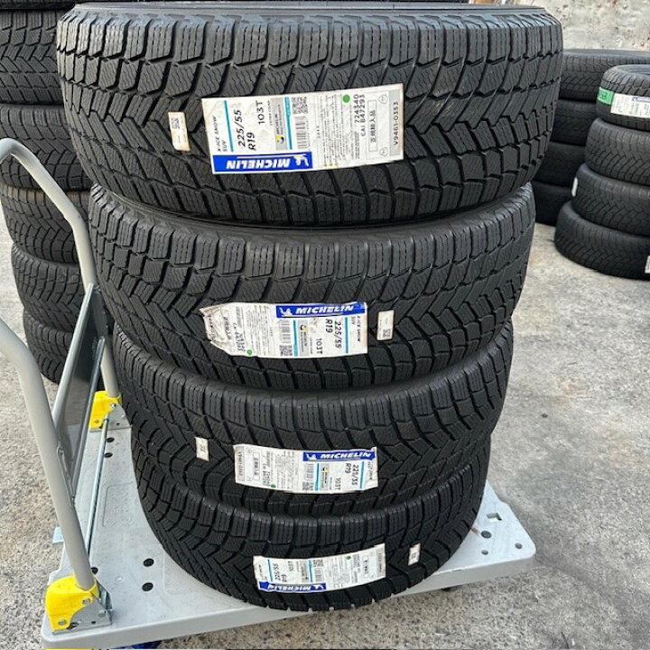 楽天市場】スタッドレス スタッドレスタイヤ 225/55R19 ミシュラン X 