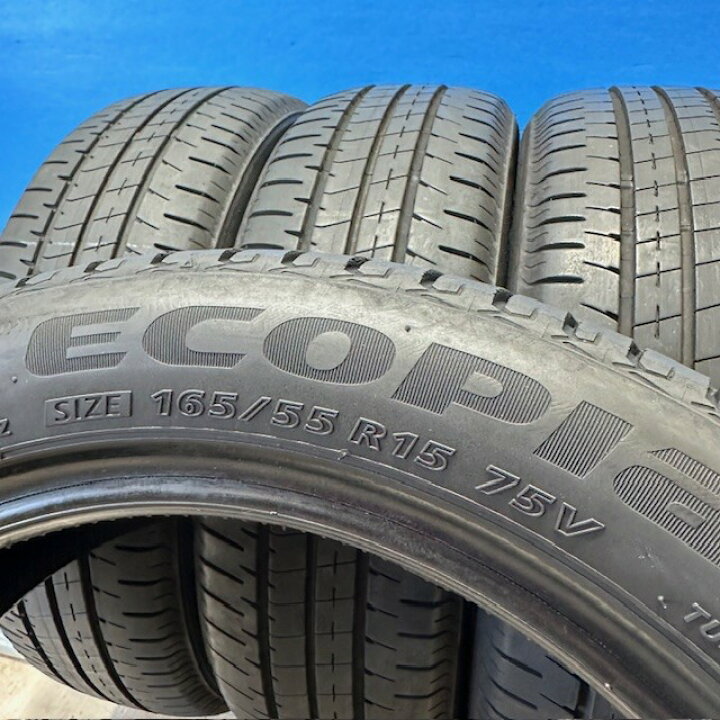 楽天市場】中古 中古タイヤ 165/55R15 ブリヂストン ECOPIA NH200C 