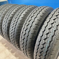 新車外し 23年製 DUNLOP SPLT5 205/85R16 117/115L LT 16インチ ライト 