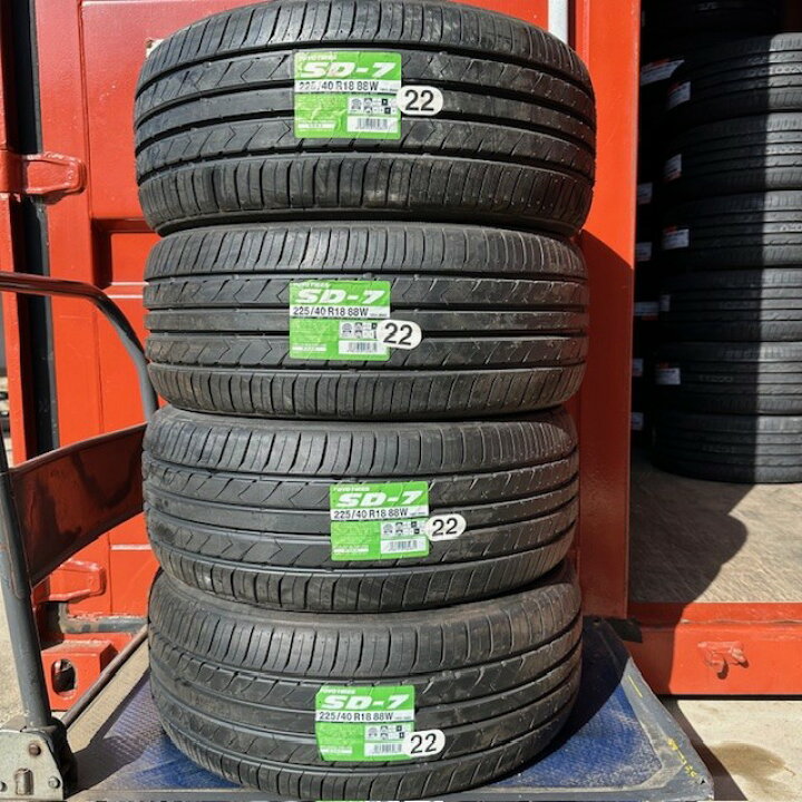 楽天市場】225/40R18 TOYO SD-7 サマータイヤ 225/40/18 4本 
