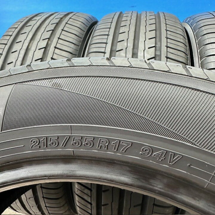 楽天市場】中古 中古タイヤ 215/55R17 YOKOHAMA BluEarth-ES ES32 