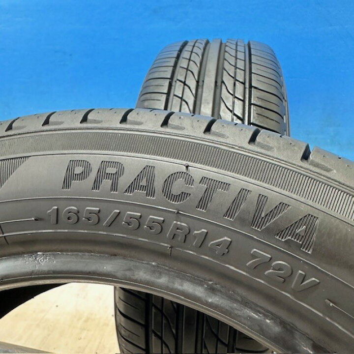 楽天市場】中古 タイヤ 165/55R14 YOKOHAMA PRACTIVA サマ－タイヤ 165 