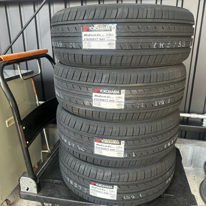 楽天市場】新古 215/55R17 YOKOHAMA BluEarth-ES ES32 サマータイヤ 
