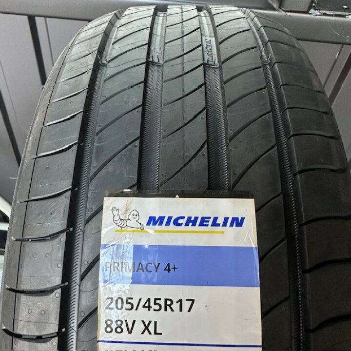 楽天市場】タイヤ 205/45R17 ミシュラン PRIMACY4+ 205/45/17 2本 