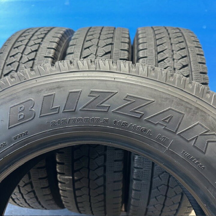 楽天市場】中古 スタッドレス トラックタイヤ 215/70R17.5 118/116 L 