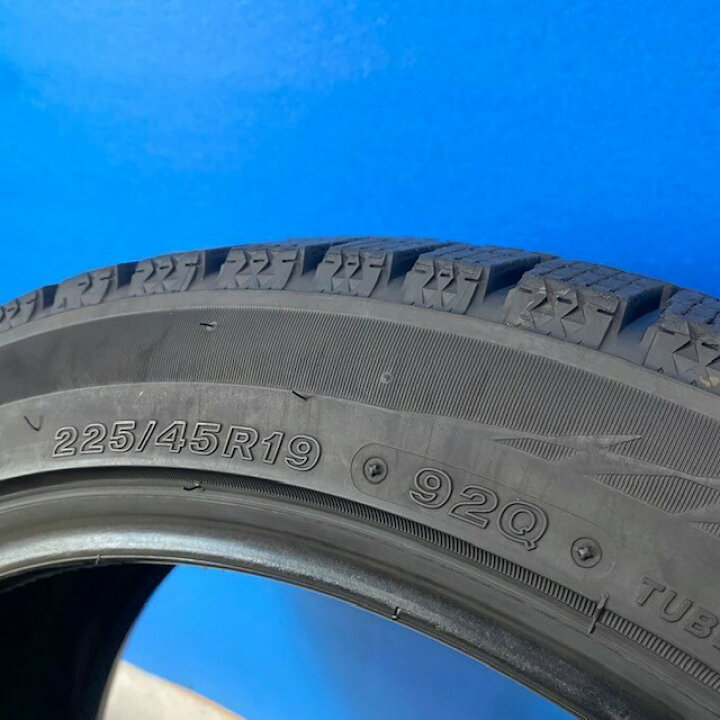 楽天市場】中古タイヤ 中古 225/45R19 中古 スタッドレス ブリヂストン 
