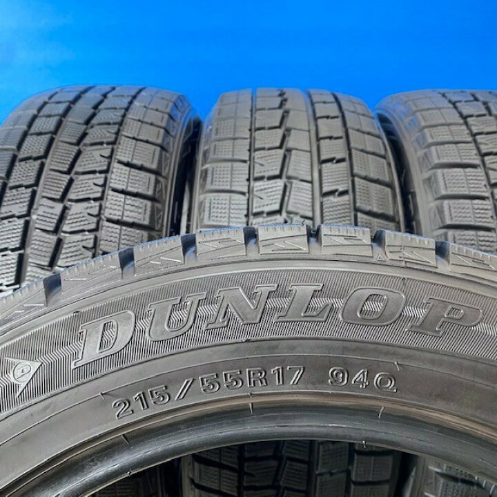 楽天市場】中古タイヤ 中古 215/55R17 スタッドレスタイヤ ダンロップ 