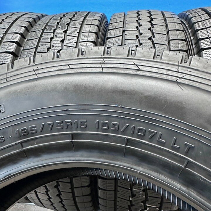 楽天市場】中古タイヤ トラック用タイヤ スタッドレス 195/75R15 109 