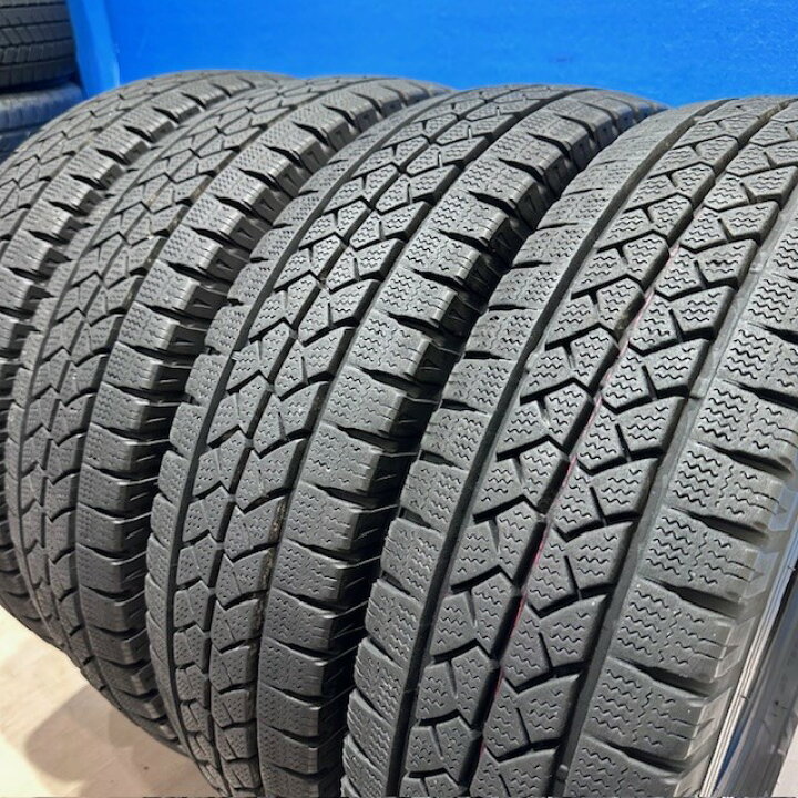 楽天市場】中古 スタッドレスタイヤ ハイエース キャラバン 195/80R15  
