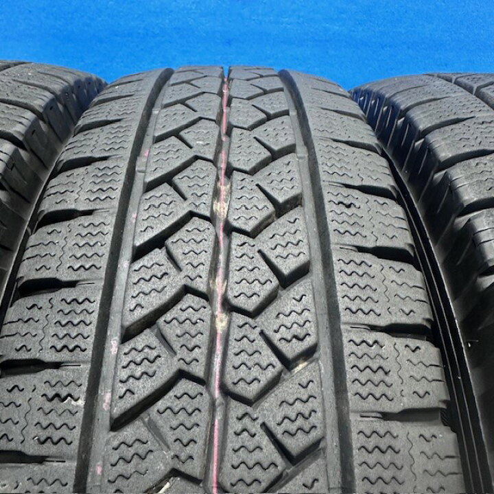 楽天市場】中古 スタッドレスタイヤ ハイエース キャラバン 195/80R15  
