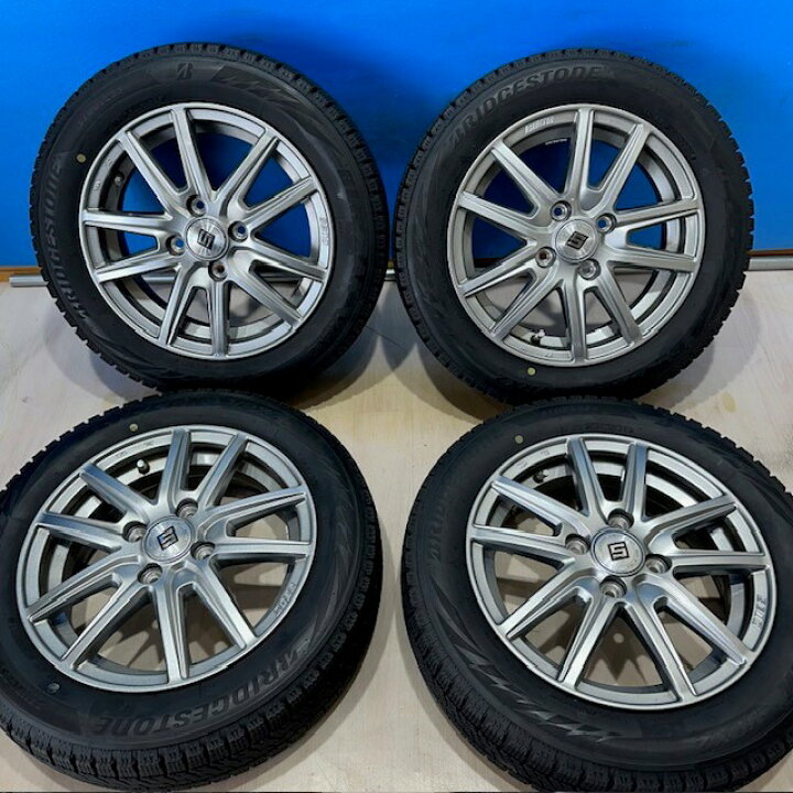 楽天市場】中古 スタッドレス タイヤ ホイールセット 軽自動車 155  
