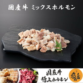 国産牛 ブランド牛 ミックスホルモン ボイル （300～1000g） 牛肉 ホルモン ミックス 小腸 ギアラ 直腸 盲腸 焼肉 家庭用 冷凍 真空パック お取り寄せ 高級 高品質 極雅 極み 極