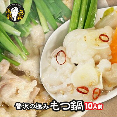 【送料無料】【初回限定お試し価格】5種の味から選べる!九州産和牛上もつ鍋セット1-2人前【あす楽対応】