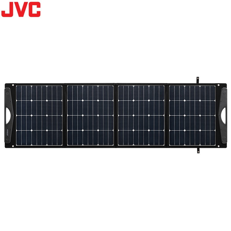 クリーンに、エコロジーに充電。 JVCケンウッド BH-SV180 ポータブルソーラーパネル 折り畳み式 スタンド付き 災害 キャンプ イベント アウトドア メーカー保証