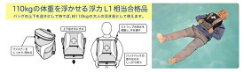 メテックス 【バックパックのみ ブラック】 防災セット 防災 水害対策 貯水タンク内臓