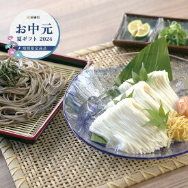 【お中元限定】【送料無料】池利　麺づくし詰合せ「秋篠夏膳」【AZ-30】｜ お中元 御中元 限定ギフト 2024 暑中見舞い 残暑見舞い ご挨拶 お土産 夏休み お盆 手土産 御礼 お返し 粗品 御供 贈り物 ギフト 麺類 乾麺 三輪素麺 そうめん 信州そば 蕎麦 讃岐うどん 麺つゆ