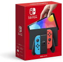 新モデル 新品 Nintendo Switch(有機ELモデル) Joy-Con(L) ネオンブルー/(R) ネオンレッド