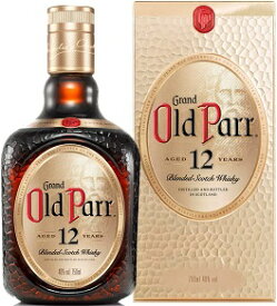 Old Parr オールドパー 12年 750ml カートン付き ブレンデッド スコッチ ウイスキー 40% イギリス