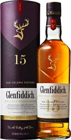Glenfiddich グレンフィディック 15年 700ml カートン付き シングルモルト スコッチ ウイスキー イギリス