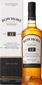 BOWMORE ボウモア 12年 シングルモルト ウイスキー 40度 700ml カートン付き