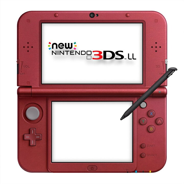 楽天市場】新品 在庫あり Newニンテンドー3DS LL本体 メタリックレッド  
