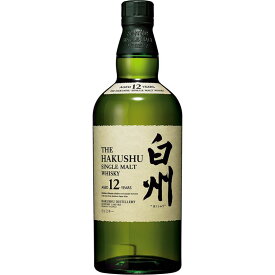 【神奈川県内配送限定】 サントリー シングルモルト ウイスキー 白州12年 700ml カートンなし