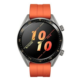 HUAWEI WATCH GT(46mm) スマートウォッチ Orange 1.39インチAMOLED(有機EL)タッチディスプレイ/GPS/2週間バッテリー/リアルタイム心拍計測/5気圧防水