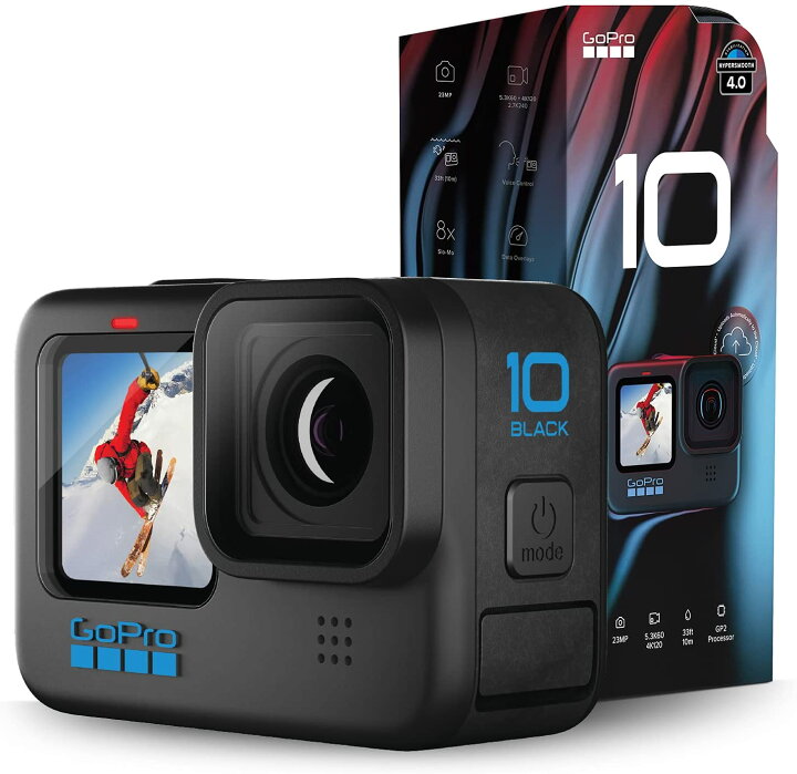 楽天市場】GoPro HERO10 Black アクションカメラ ゴープロ 新品 