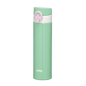 サーモス THERMOS 真空断熱 ケータイ マグ ポップ グリーン Premium Collection JNI-402 ワンタッチオープンタイプ 0.4L 新品 在庫有り