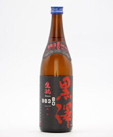 黒澤酒造 生モト 黒澤 純米八〇 うすにごり生酒 要冷蔵 クール便 720ml 長野