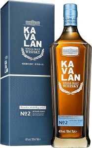KAVALAN �J�o���� �f�B�X�e�B�����[�Z���N�g No.2 700ml �J�[�g������ 40�x �V�i �݌ɂ��� ��p �E�C�X�L�[