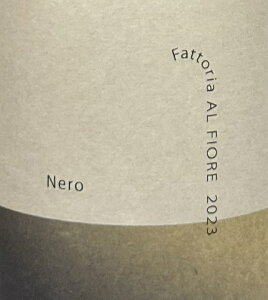 Fattoria AL FIORE t@bgA AtBI[ Nero l 2023 720ml {C YC ԃC YԂǂ100gp {