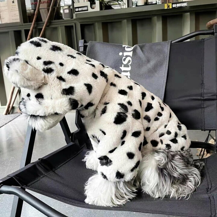 楽天市場】【送料無料】 犬服 ダルメシアン柄 パーカー フーディ 