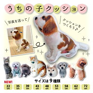 うちの子 クッション ペットクッション ペットのクッション オリジナル メモリアルクッション オーダーメ…