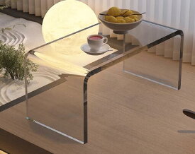 ローテーブル センターテーブル　アクリル製　アクリルテーブル　ガラステーブル センターテーブル シンプル　ローテーブル おしゃれ