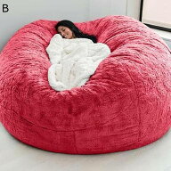 人をダメに 低反発 5FT/6TF/7FT 大人のためのビッグビーンバッグチェア耐久性 軽量 豆袋 人をダメにする…