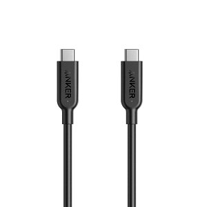 yzAnker PowerLine II USB-C & USB-C 3.1(Gen2) P[u(0.9m ubN)yUSB Power DeliveryΉ/USB-IFF؎擾/ϋv/10Gbpsf[^]ziPhone 16 / 15 / Galaxy S24 / S23 iPad Pro/iPad Air 5 / MacBook/MacBook Ai