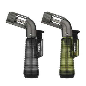 【送料無料】【高い品質】(2個セット) PIPITA トーチ ライター ガスライター 携帯便利 注入式 ジェットライター 防風 充填式 直噴ターボライター 火起こし キャンドル着火用ガスライター(ガ