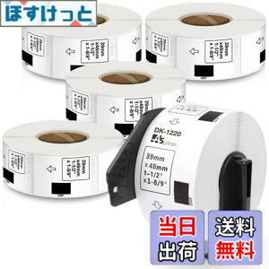 �y���������z�H�i�\���p���x�� 39mm x 48mm 620��/�� DK-1220 DK 1220 ���M�X�e�b�J�[�� ���x���v�����^�[ QL-800 QL-820NWB QL-700 QL-550 QL-720NW QL-650TD 5���[���Z�b�g�A�u���U�[Brother�ƌ݊����̂��� DK���x�� 