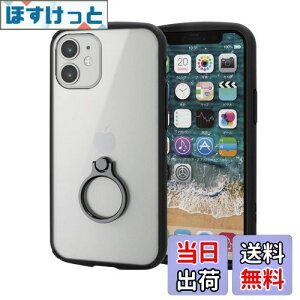 yzGR iPhone 12 mini P[X nCubh ϏՌ TOUGHSLIM LITE t[J[ Ot ubN PM-A20ATSLFCRBK