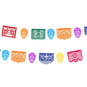 yzFrcolor oFg papel Picado LVJp[eB[oi[ fbh 1{Zbg ԗ zIW Ԃ牺 ҂̓  LVR tFXeBo  nEB