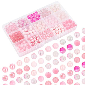 yzPH PandaHall 450 a KXr[Y 8mm  NbNr[Y | ANZT[p[c  sN ۋ nhCh pi DIYp