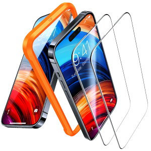 yzTORRAS iPhone 15 p/iPhone14Pro p KXtB qFޗ Sʕی tB \{ɍ׍ 炳 \tȒP wh~ 9Hz ϏՌ 2 ACtH15 /14 v p ی
