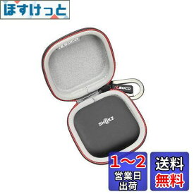 RLSOCO 収納ケース 互換品 Shokz OpenFit Air/OpenFit 用の ケース ワイヤレスイヤホン対応 (ブラック)