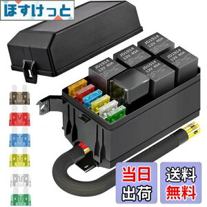 yzKILIGEN 12V [{bNXƃq[Y 5 s JD1914 40A [ 5  4 s[ 6 ATC/ATO u[hq[Y 1 tAԁAgbNAԁA}{[gp̖hjo[