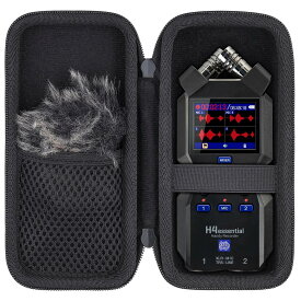 ZOOM ズーム H4essential H4e フロート4トラック仕様ハンディレコーダー 専用収納ケース（ケースのみ）-Aenllosi