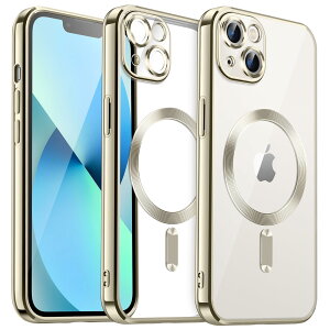yzJETech iPhone 13 6.1C`p \tgNAP[X JYSی MagSafeCX[dΉ ϏՌ dCbLTPUJo[ (X^[Cg)