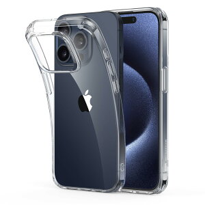 yzESR iPhone 15 Pro P[X NA ΂݂ɂ ϏՌ ^ Jo[ X phone15pro P[X TPU X}zP[XX ACtH15Pro p P[X CX[dΉ NA Project ZeroV[