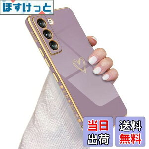 �y���������zQLTYPRI Samsung Galaxy S21 5G �P�[�X [ SC-51B | SCG09 ] �P�[�X ���킢�� ���b�L���u�n�[�g�\�t�g TPU �J�o�[ ���� �l�C �y�� �X�}�z�P�[�X �����Y�ی� �����h�~ �J�o�[ Qi ���C�����X�[�d��