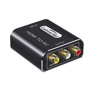 yzHDMI to RCA ϊRo[^[  A~Ov HDMI to AV R|Wbg1080P ] PAL/NTSC؂ւ Xbox PS4 PS3 J[irȂǑΉ USBdP[ut{t (hdm